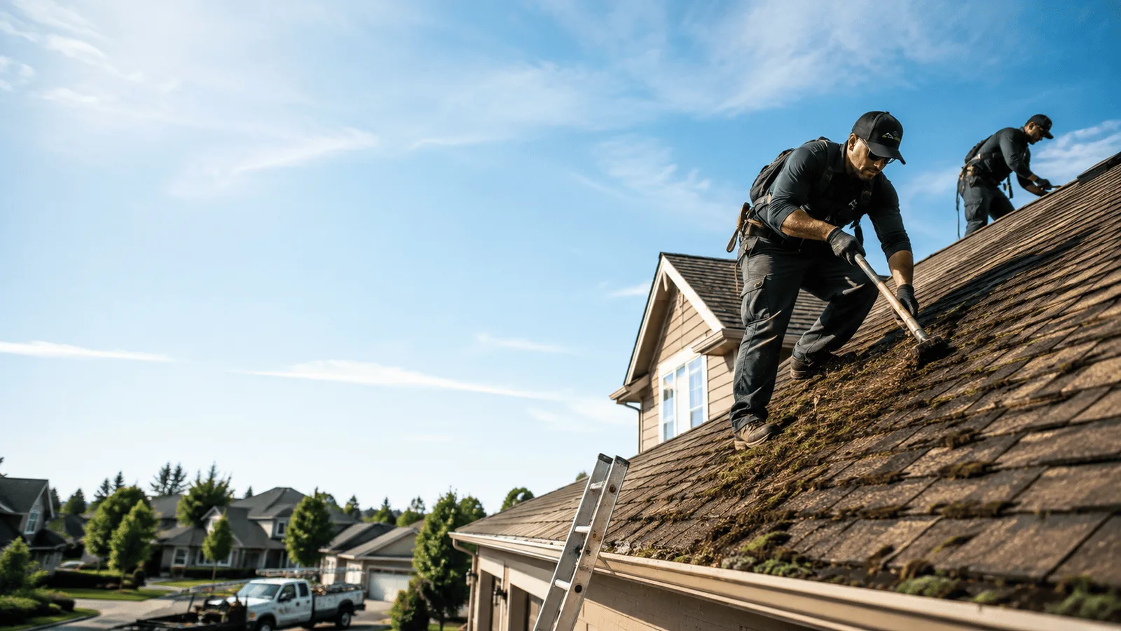 Roof Moss Removal in Burney, CA near me